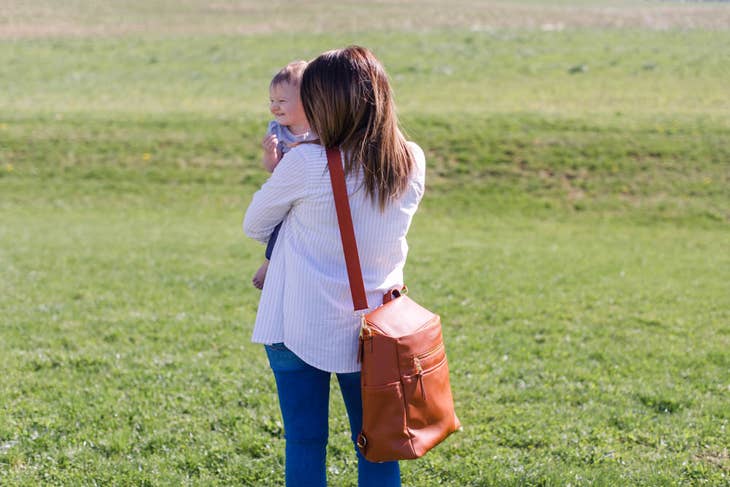 The Original Vegan Leather Diaper Bag