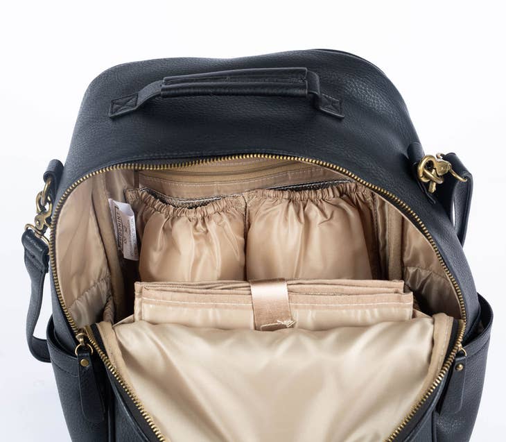 The Joni Vegan Leather Diaper Bag