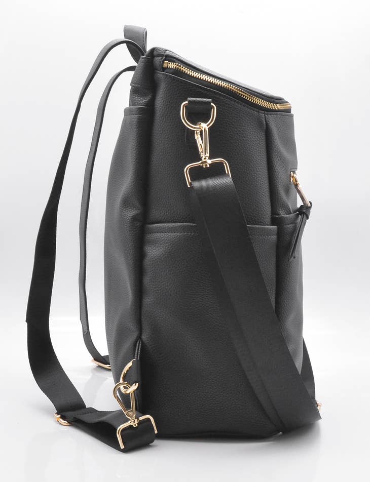 The Original Vegan Leather Diaper Bag