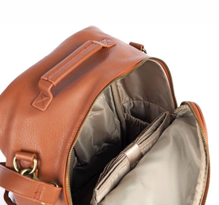 The Joni Vegan Leather Diaper Bag