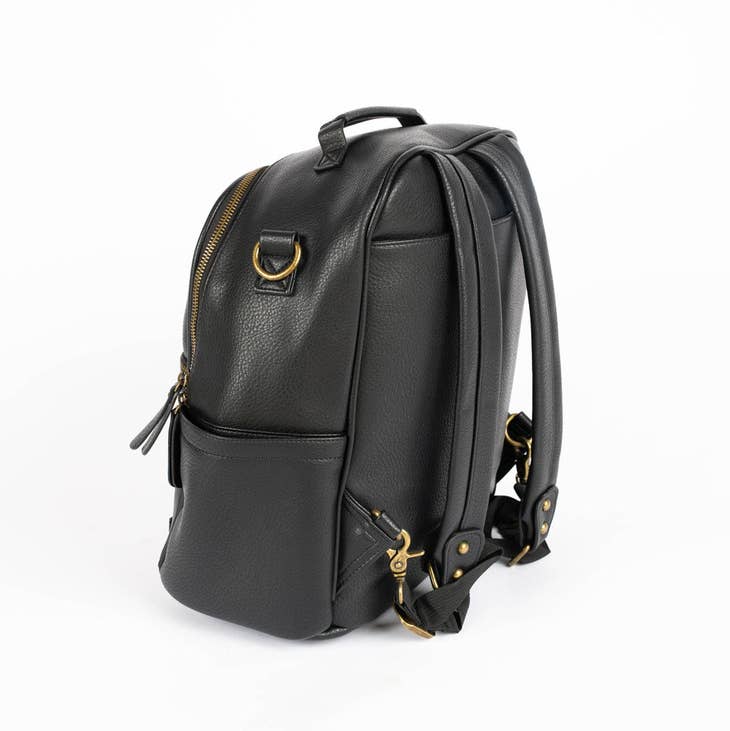 The Joni Vegan Leather Diaper Bag