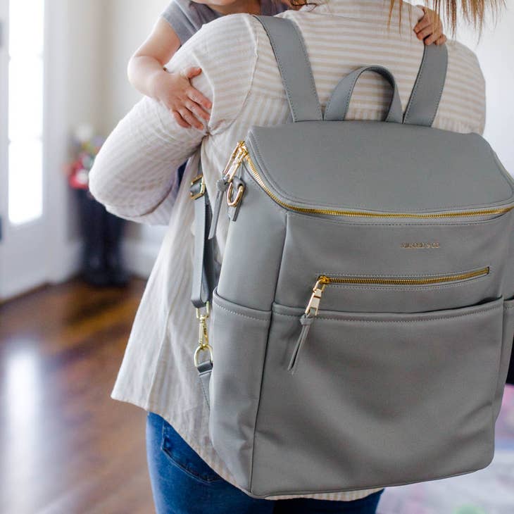 The Original Vegan Leather Diaper Bag