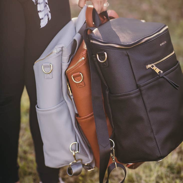 The Original Vegan Leather Diaper Bag